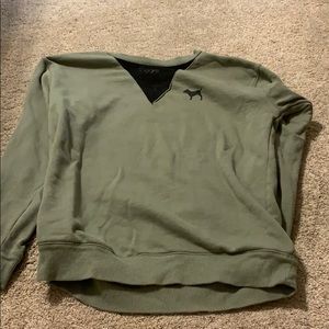 Army green pink jacket